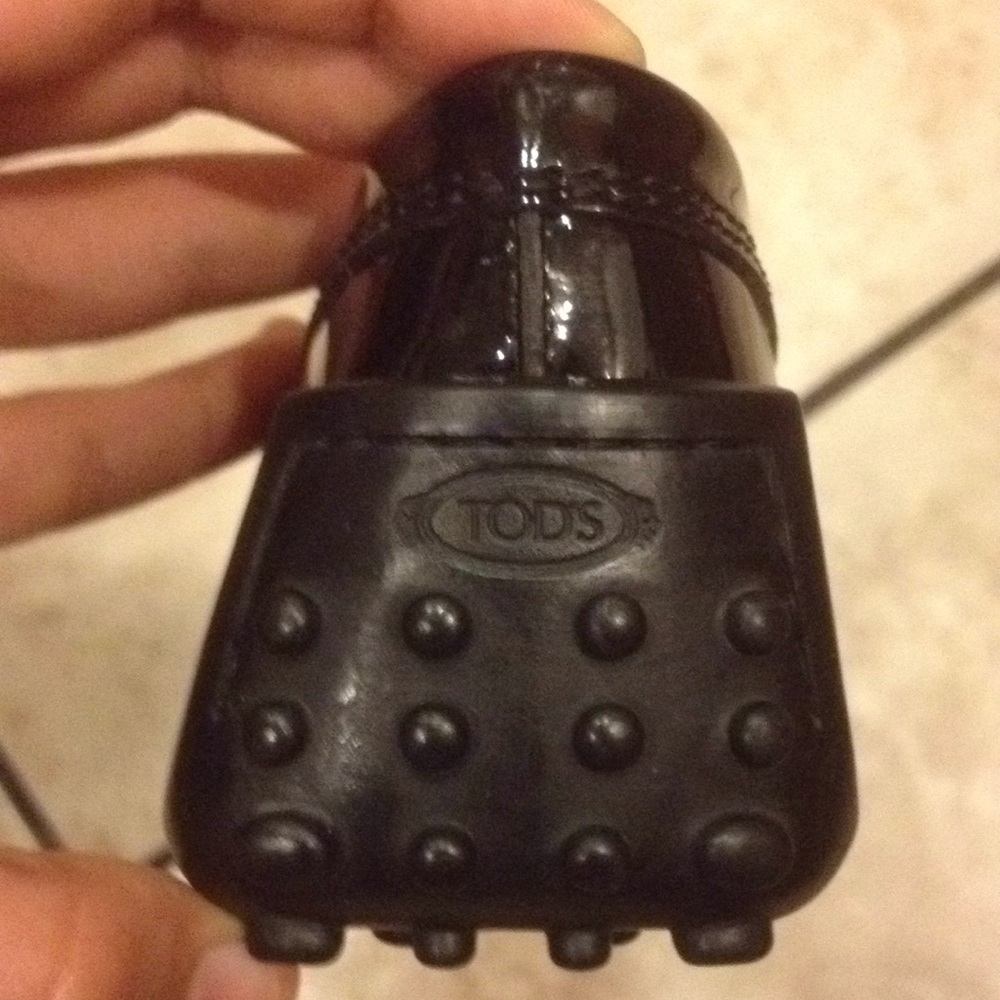 BRAND NEW! Kid's Black Unisex Junior Tod's Loafers - Picture 6 of 8